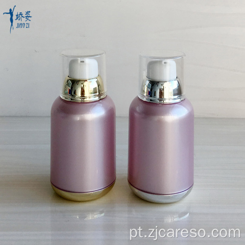 Garrafa 50ml Airless de acrílico de luxo com bomba de creme